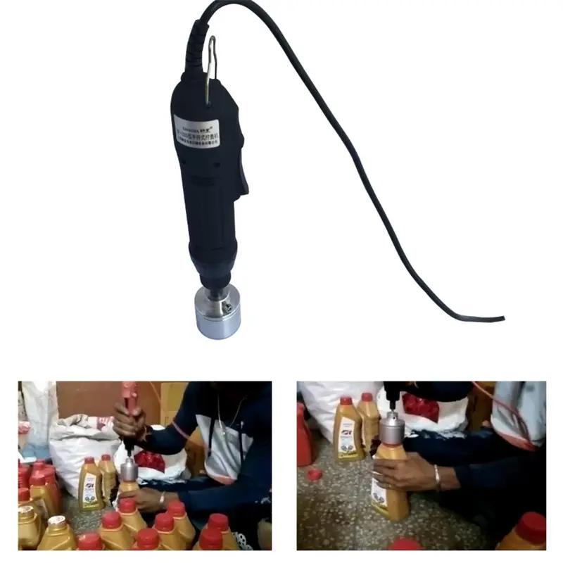 Portable Screwing 20mm to 50mm Bottle Capping Machine 80W